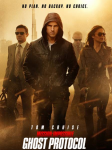 Ghost Protocol - Mission Impossible starring Tom Cruise, Jeremy Rennert, Paula Patton