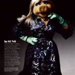 Miss Piggy wearing Jason Wu, Prabal Gurung and Suno in November In Style Magazine – Fashion Friday