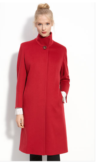 Cinzia Rocca Stand Collar Wool Coat - Nordstrom.com ($1,045)