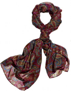 Update Outwear with Luxe Scarves
