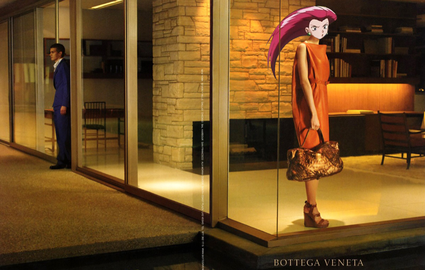 Pokemon and Fashion Bottega Veneta 2009 Jessie as Emma Mclaren Pokemon and Fashion Bottega Veneta 2009 Jessie as Emma Mclaren