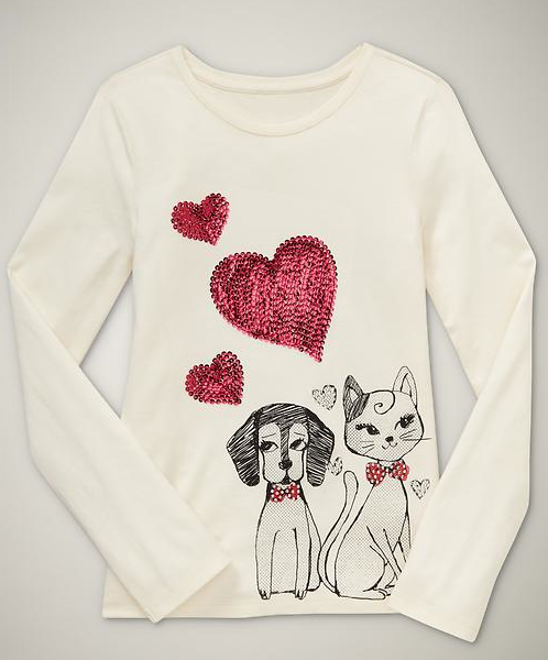 Embellished Love - Graphic Tee - The Gap