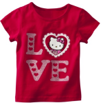 Hello Kitty Valentine's Day Tee ($9.00)- target.com