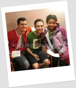 With The Bully Actors Riley Thomas (Steve) and Cameron Perry (Leonard)