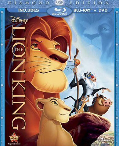 The Lion King Diamond Edition Blu-Ray/DVD Giveaway
