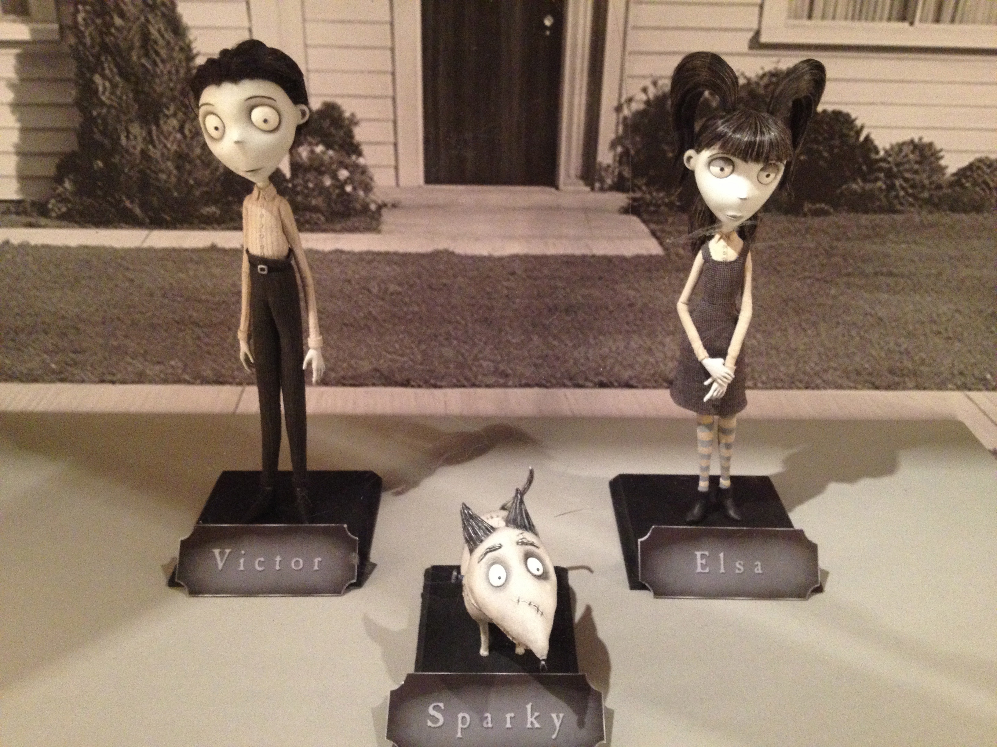 frankenweenie collectible figures