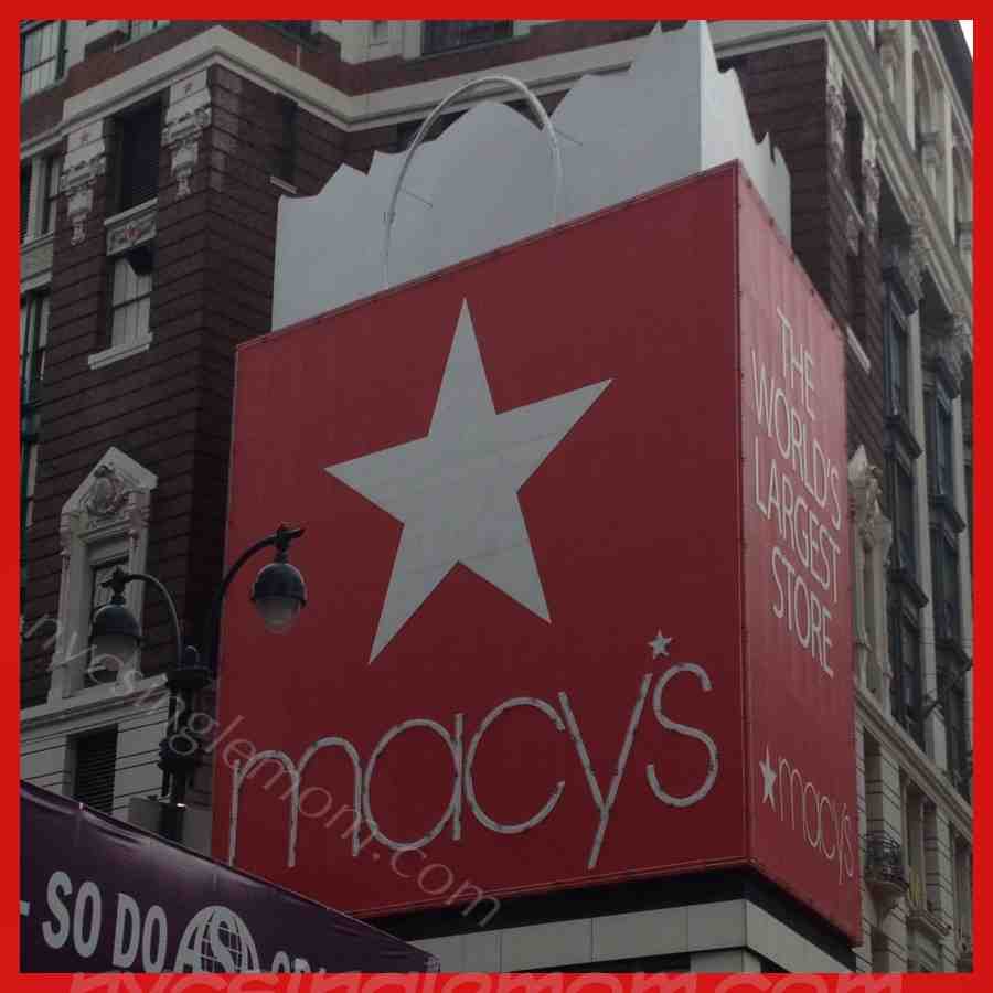 Macy's Shopping Bag Sign @Macys #Wordless Wednesday #WW - NYC Single ...