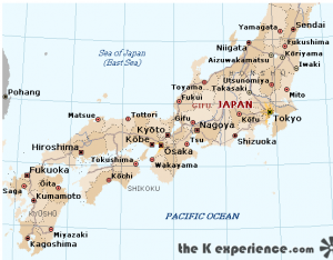 Map of Japan