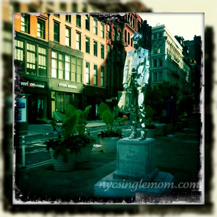 Andy Warhol Monument at Union Square NYC