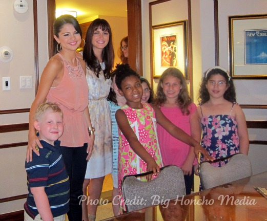 Selena Gomez, Leighton Meester, Monte Carlo Interview with NYC Single Mom's daughter