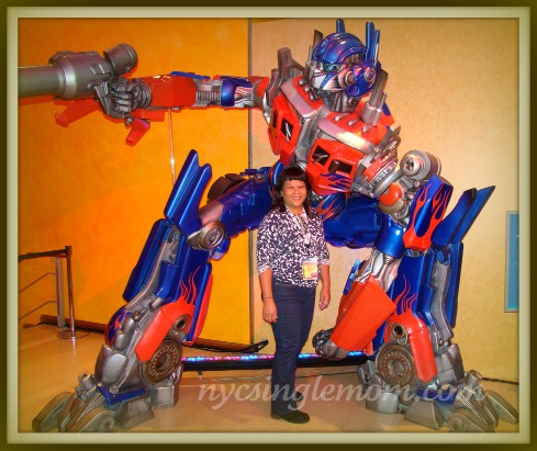 Transformer Optimus Prime Meets NYC Single Mom