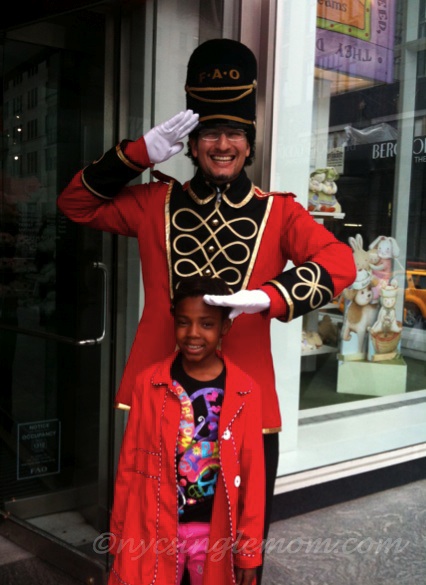 FAO Schwarz Toy Soldier Doorman - (photo:nycsinglemom.com)