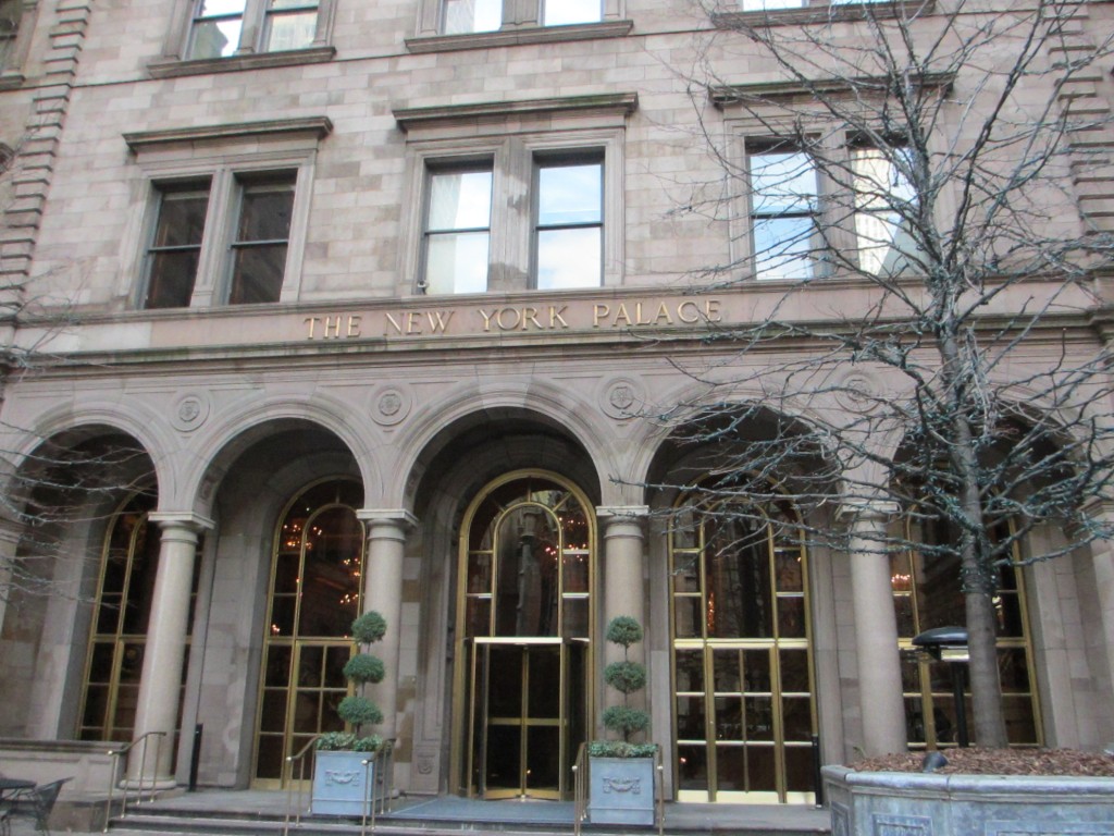 The New York Palace Hotel - Gossip Girl location 