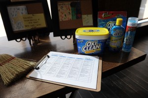 OxiClean and Katie Brown at Coliccio and Sons
