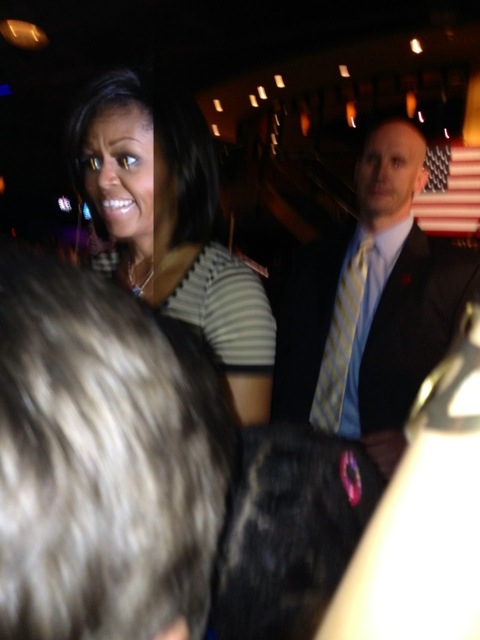 Michelle Obama Receiving Line