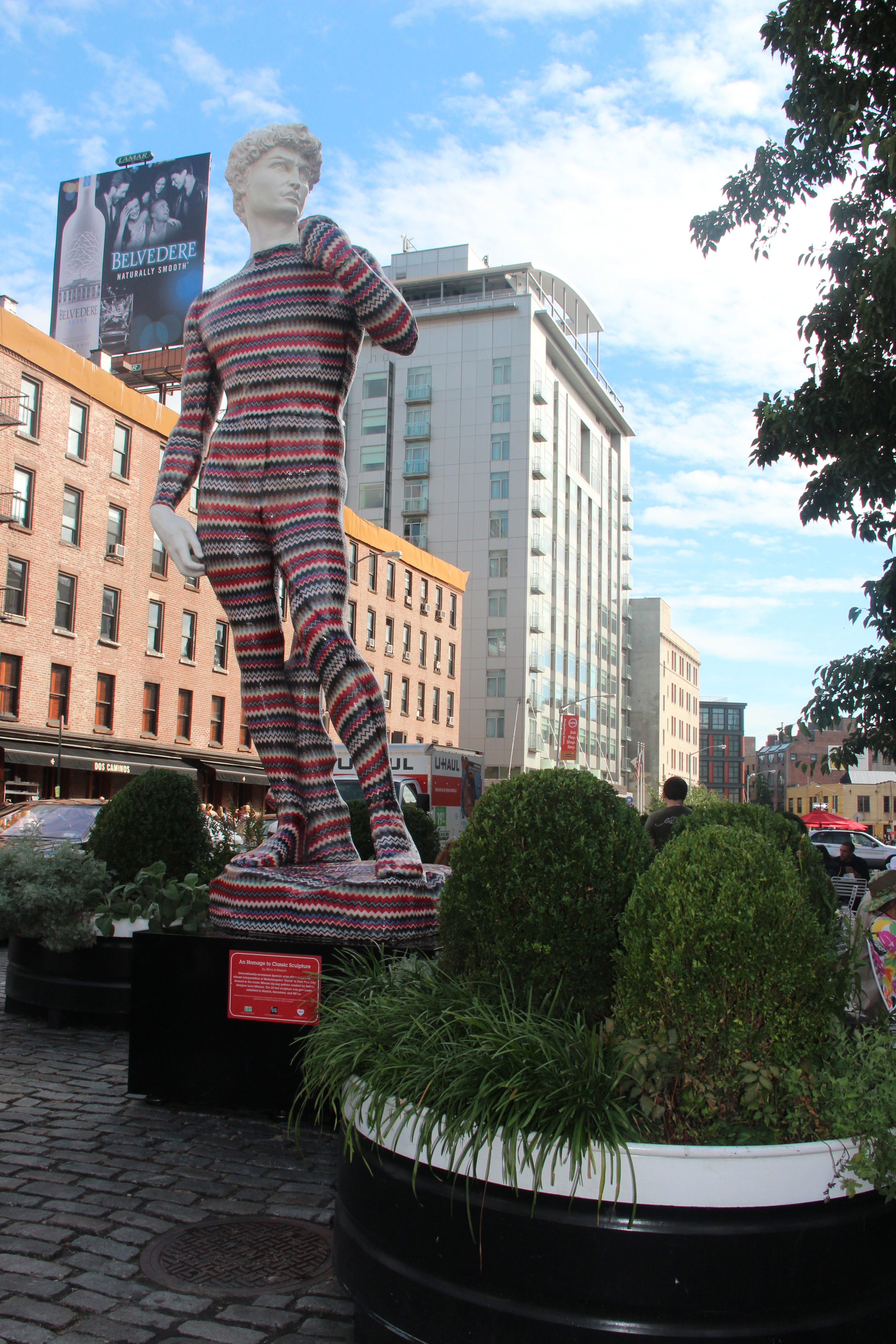 Images Michelangelo's David, Luca Missoni, dEmo, Meatpacking District