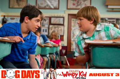 Jeff Kinney, Images of Zachary Gordon,  Photos of Robert Capron, stars of Diary of Wimpy Kid 