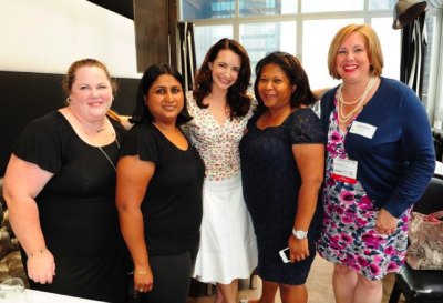 Stacie @StacieinAtlanta, Niri @MommyNiri, Kristen Davis, Linda @NYCSingle Mom, Heidi @c2cMom BlogHer Recap, Dr. Zak Zarbok, Zarbee's, natural cough products, Liz Gumbinner, Cool Mom Picks, Mom101