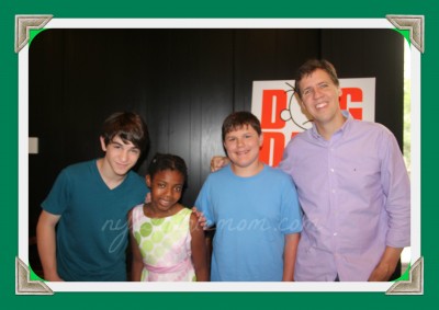 Diary of a Wimpy Kid: Dog Days Stars Zachary Gordon, Robert Capron with author Jeff Kinney Jeff Kinney