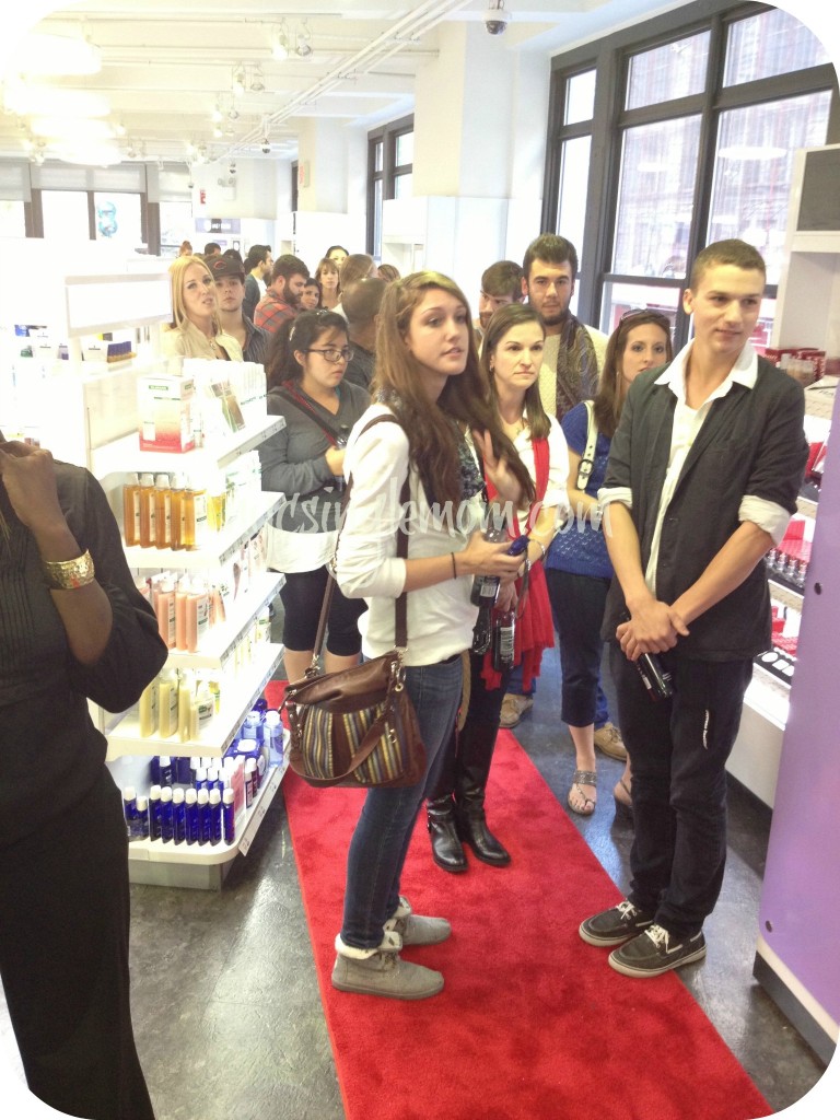 Real Housewives of New Jersey Fans waiting to meet Jacqueline Laurita and Caroline Manzo at Duane Reade Herald Square blk water, Black Water, Collective Bias, nycsinglemom, Andy Cohen, Real Housewives of New Jersey, Blk Water Event, Blk Water Lawsuit, Bravo TV, Duane Reade Herald Square, Chris Manzo, Albie Manzo, Jersey Housewives, Jacqueline Laurita and Caroline Manzo