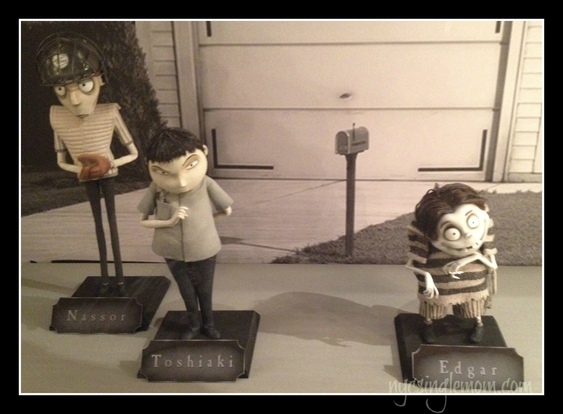 frankenweenie collectible figures