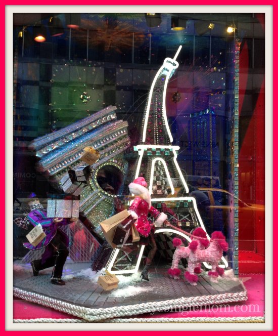 Bloomingdale's Christmas Windows - PARIS #HolidayTraditions Bloomingdale's Christmas Windows, NYC HolidayTraditions