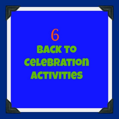 Back to school celebrations