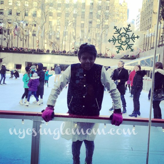 "The Rink at Rockefeller Center, places to skate in New york"