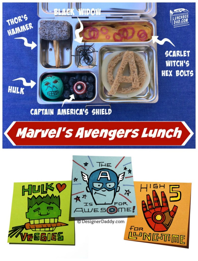 Marvel Avengers lunch 