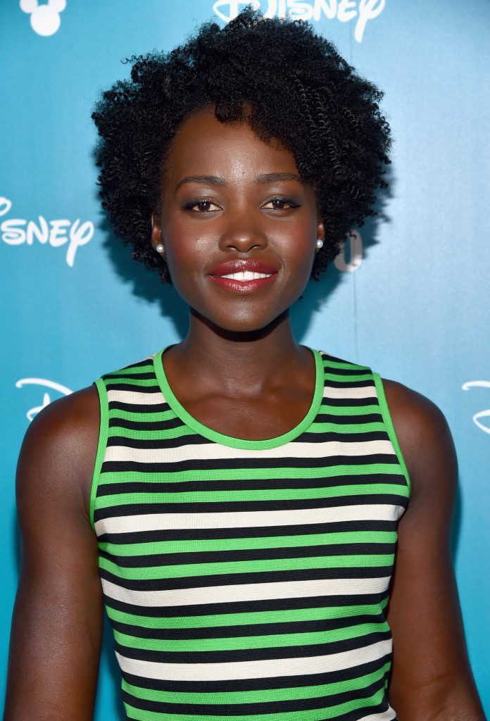 ANAHEIM, CA - AUGUST 15:  Actress Lupita Nyong'o of THE JUNGLE BOOK took part today in "Worlds, Galaxies, and Universes: Live Action at The Walt Disney Studios" presentation at Disney's D23 EXPO 2015 in Anaheim, Calif.  (Photo by Alberto E. Rodriguez/Getty Images for Disney) *** Local Caption *** Lupita Nyong'o