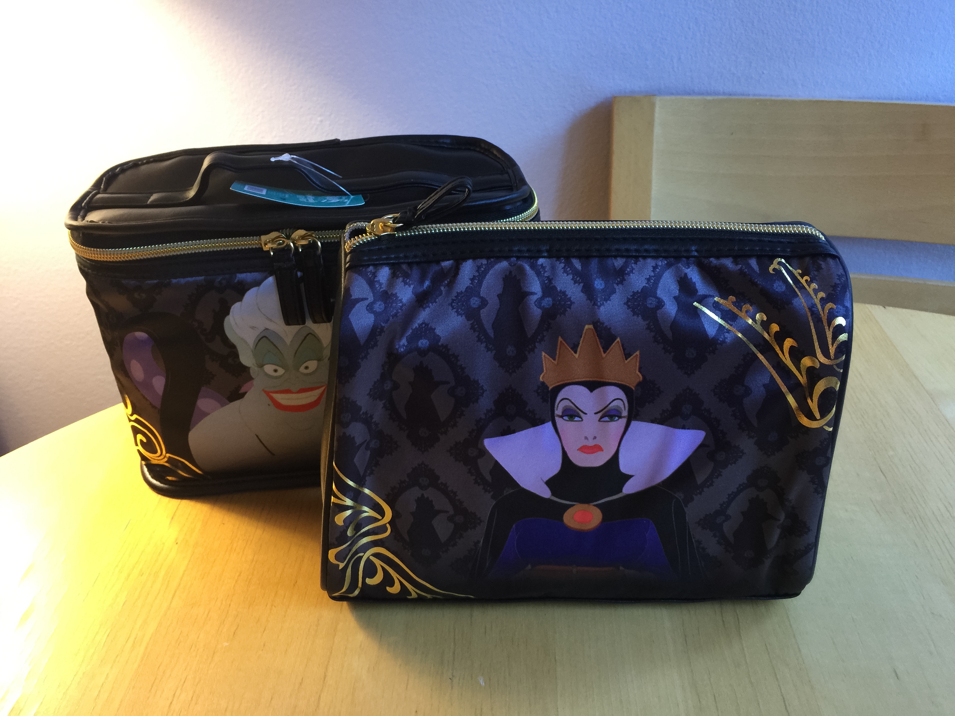 Disney Villains Cosmetic Bags
