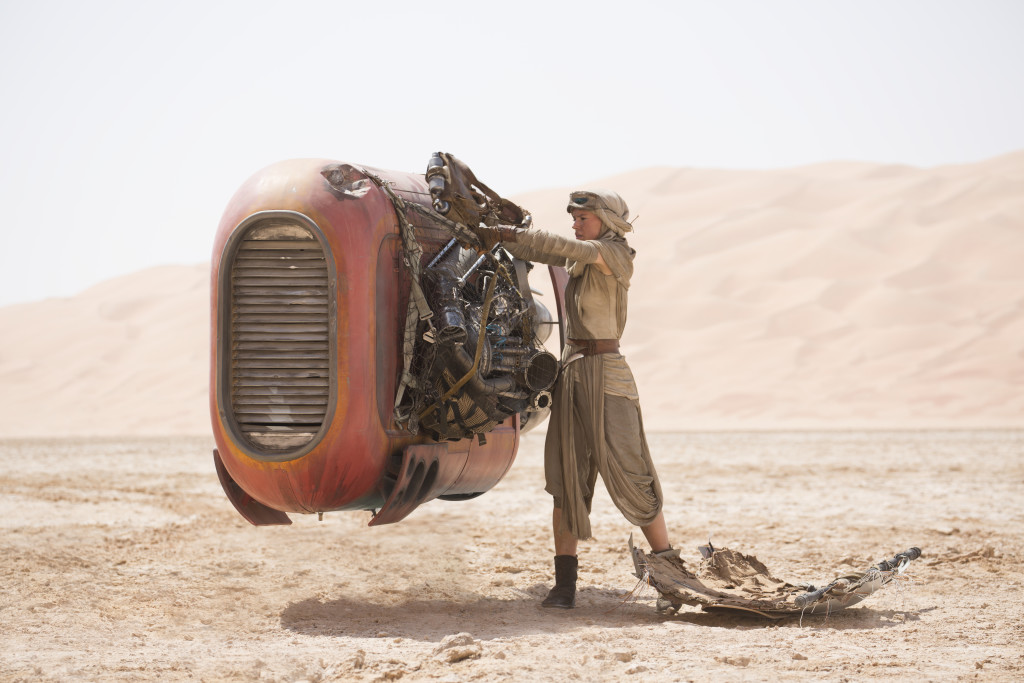 Star Wars: The Force Awakens..Rey (Daisy Ridley)..Ph: David James..? 2015 Lucasfilm Ltd. & TM. All Right Reserved.