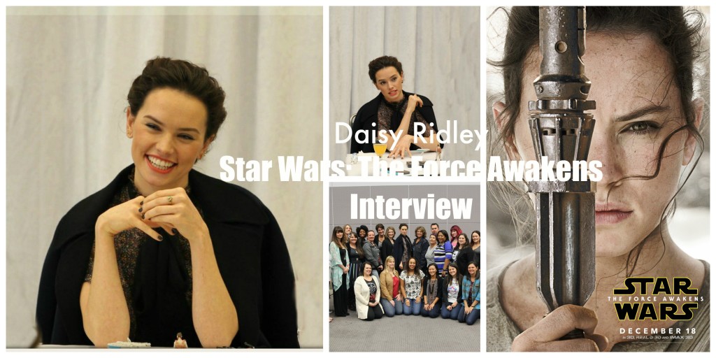 Daisy Ridley Star Wars The Force Awakens Interview