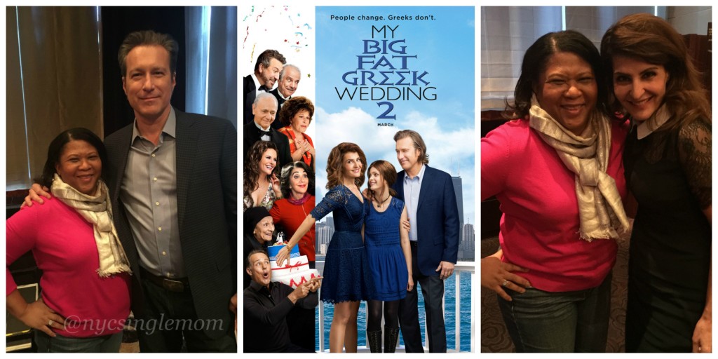 My Big Fat Greek Wedding 2 Cast Interview NYC Single Mom