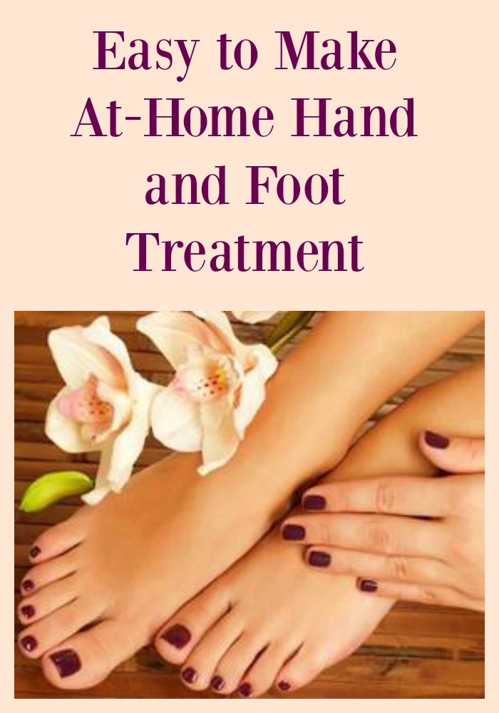 Easy to Make At-Home Hand and Foot Treatment, self care, pedicure at home