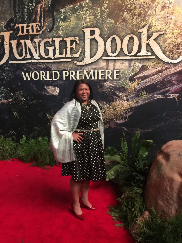 "the JUNGLE BOOK RED CARPET"