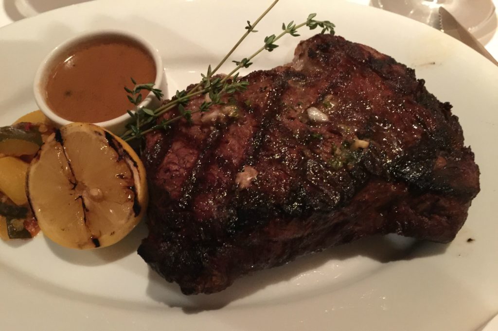 "Mount Airy Casino Resort, Bistecca Il Mulino Rib Eye Steak"