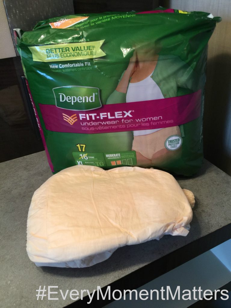 "Depend Fits Flex Underwear"