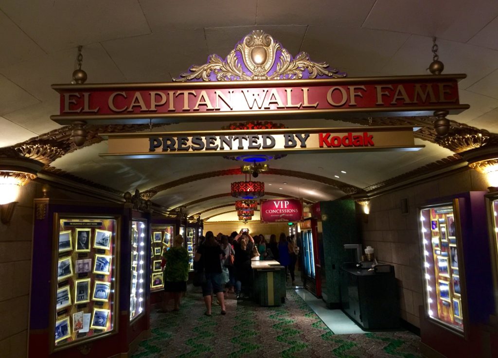 "Petes Dragon Event, El Capitan Lobby"