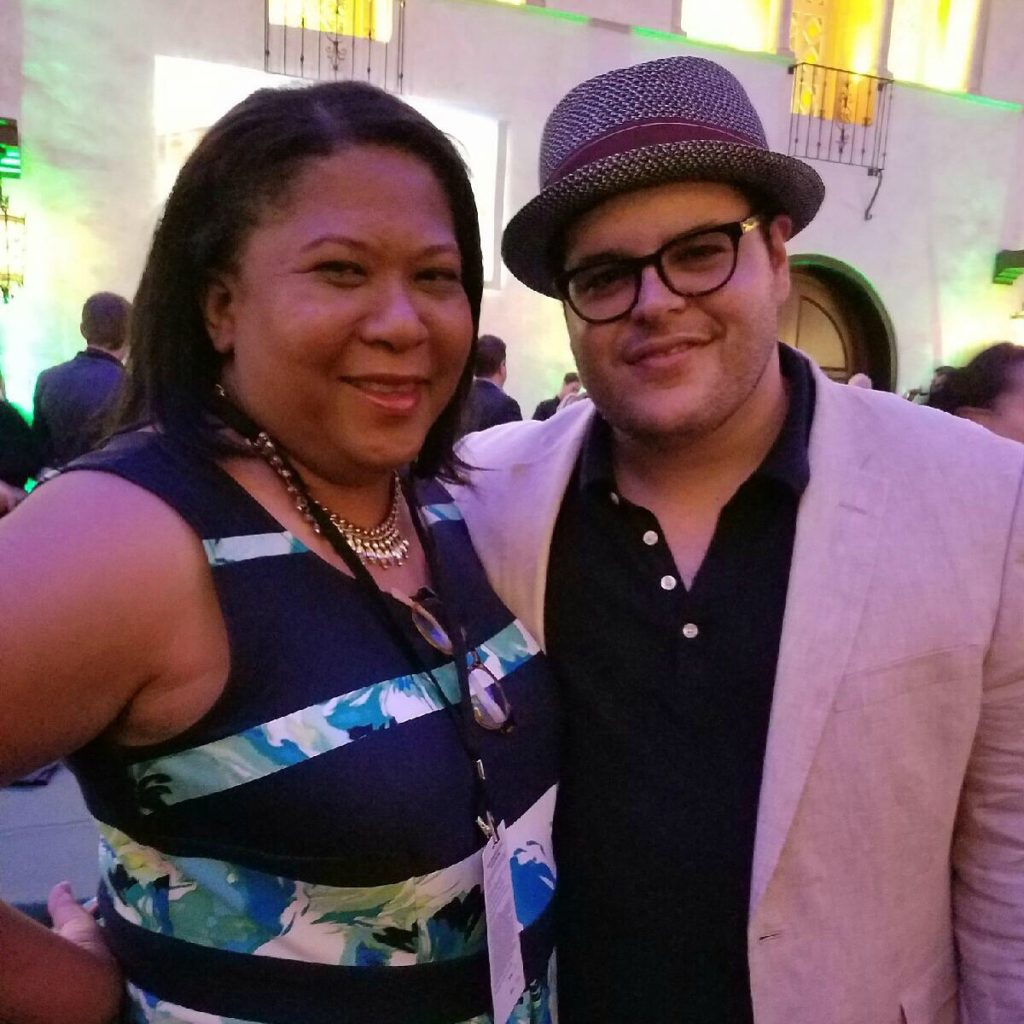 Josh Gad Pete Dragons Event