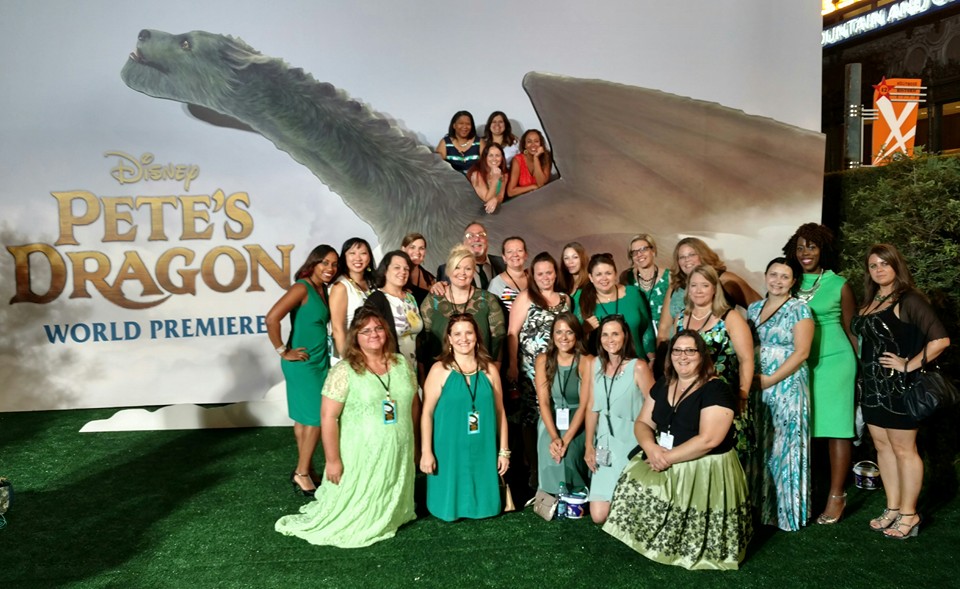 Petes Dragon Premiere Blogger Photo