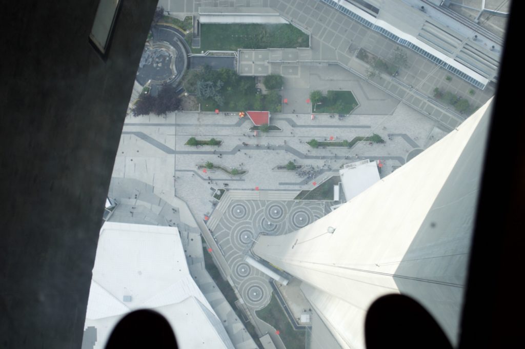 "CN Tower Glass Floor"