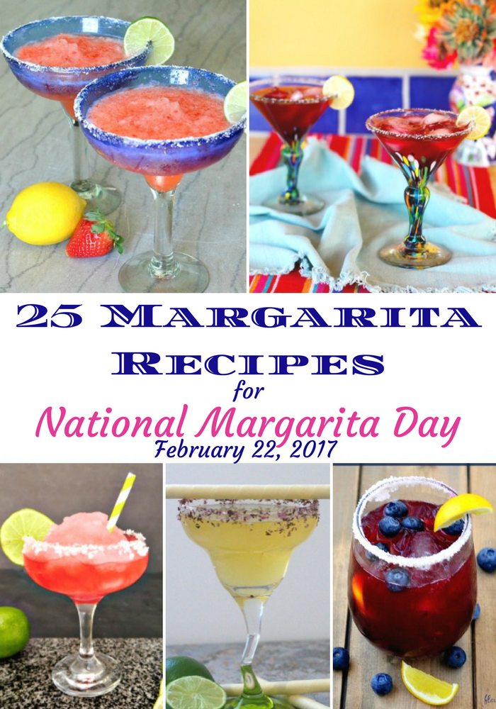 "Margarita Recipes, National Margarita Day"