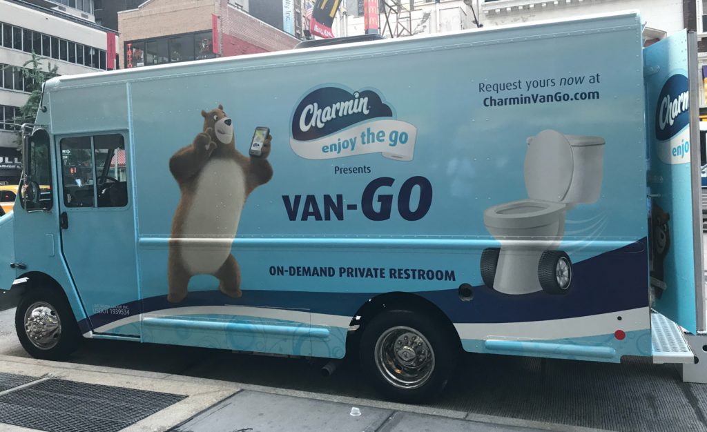 "Charmin Van Go Van"