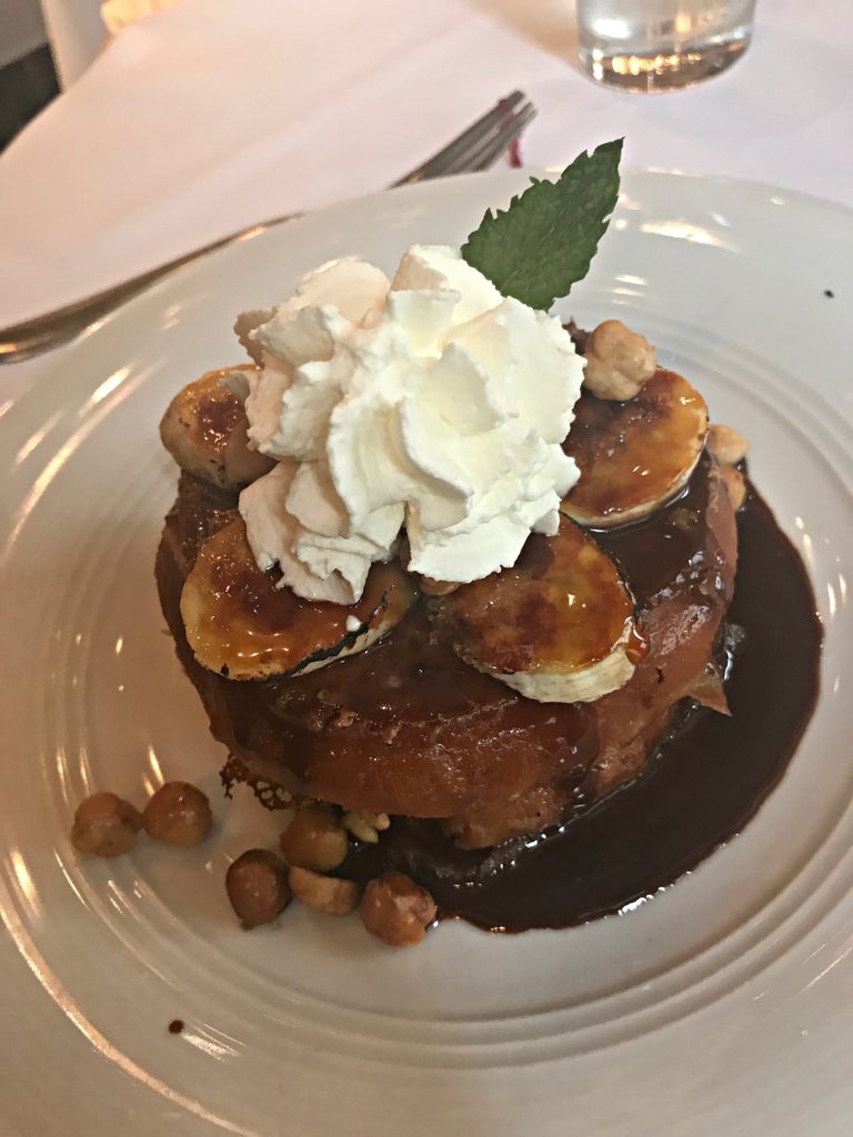 "Blue Water Grill honey glazed doughnut french toast, nyc restaurants, new york restaurants"