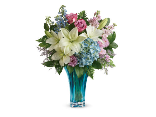 "Heart's Pirouette Bouquet, Teleflora, Mothers Day gifts"