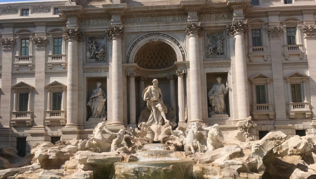 "Trevi Fountain, legend of Trevi Fountain"