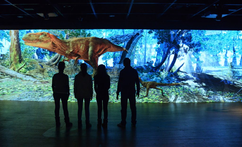 "T-rex Exhibition AMNH"