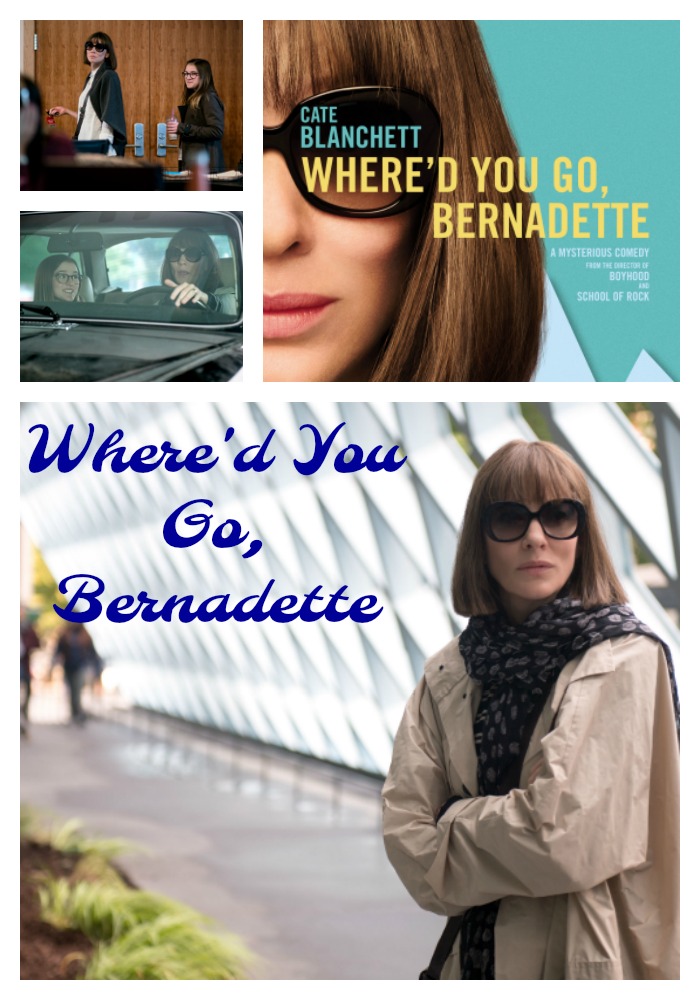 "Cate Blanchett, Where'd you go Bernadette"