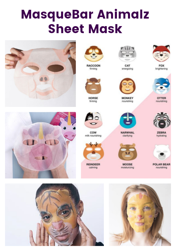 MasqueBar Animalz Sheet Masks